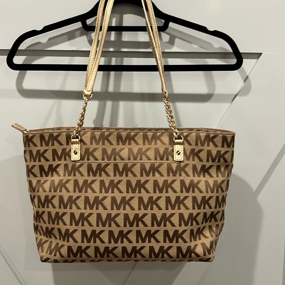 Micheal Micheal Kors monogrammed shoulder bag